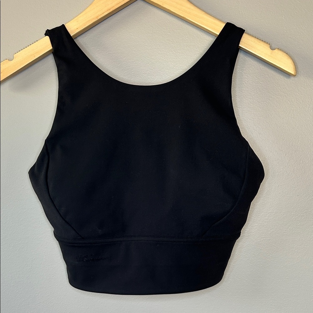 Lululemon Stronger As One Long Line Bra *Medium Support C/D Cup Size 6 Black